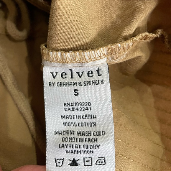 Lily Aldridge for Velvet by Graham & Spencer Telinna utility jacket small - Picture 10 of 11